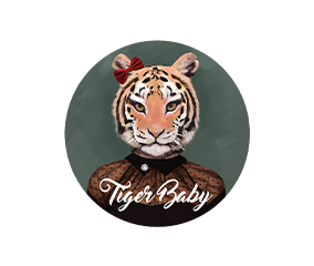 Tiger Baby Partner with Trzy