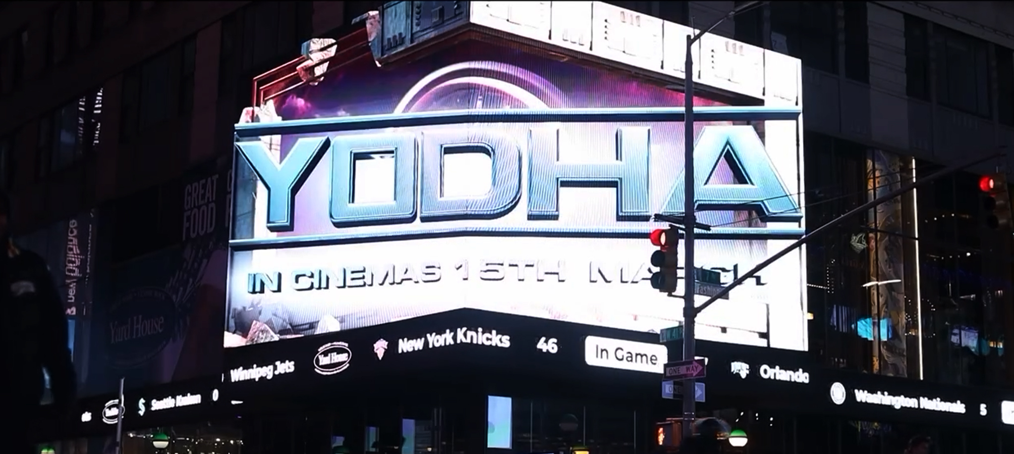 Yodha times square new york