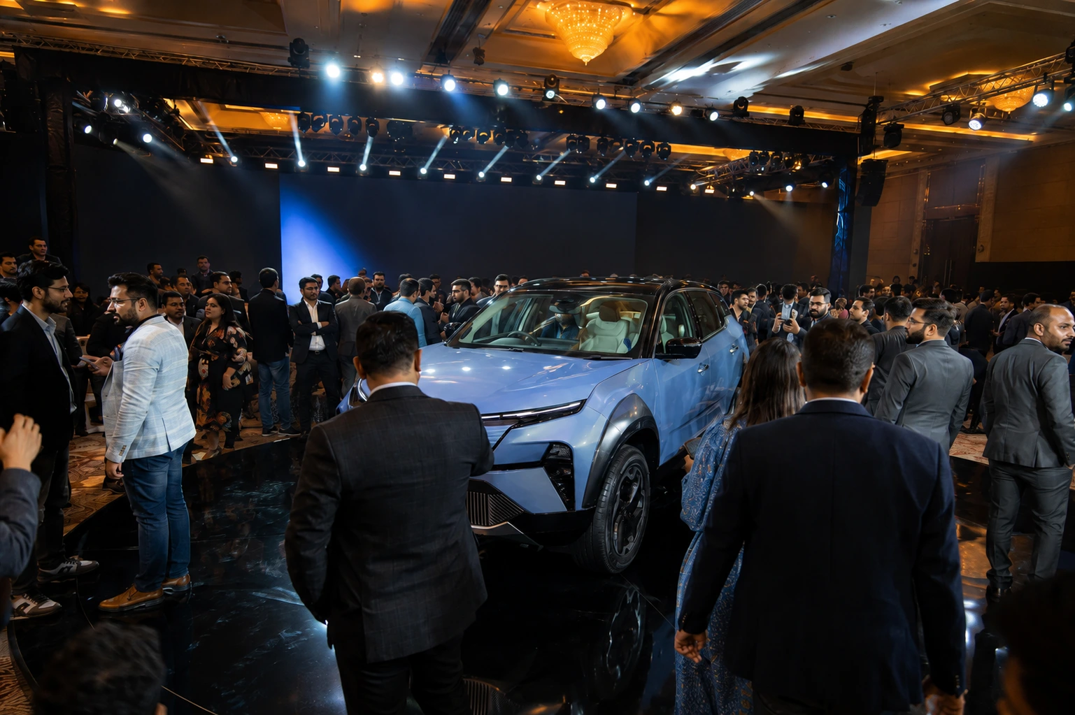 tata ev car launch event