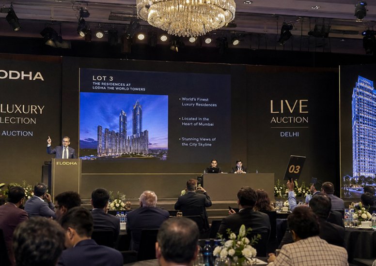 Real Estate Project Auction Event